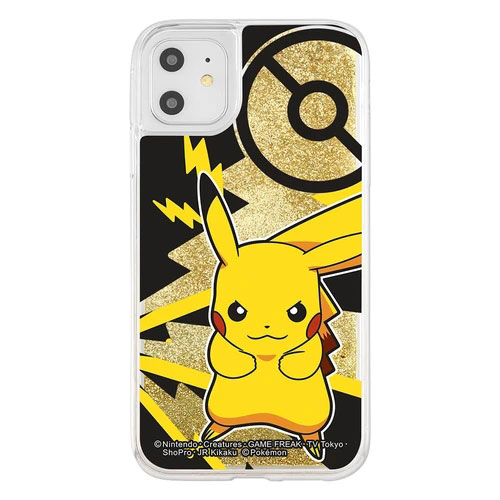 i Phone11 i Phone XR ケース ハードケース ハイブリッド ラメ グリッター ポケットモンスター ピカチュウ カバー アイフォン イレブン テンアール スマホケース ?Nintend
