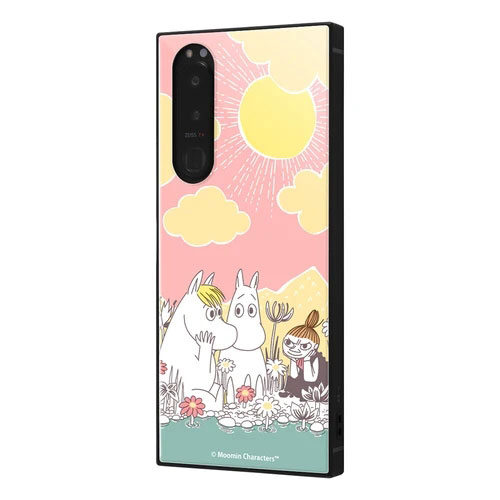Xperia 5 III SO-53B SOG05 A103SO XQ-BQ42 ケース ハードケース ハイブリッド ムーミン 耐衝撃 KAKU コミック 1 カバー エクスペリアファイブマークスリー