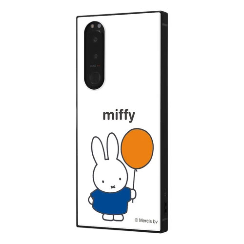 Xperia 5 III SO-53B SOG05 A103SO XQ-BQ42 ケース ハードケース ハイブリッド ミッフィー 耐衝撃 KAKU 風船 カバー エクスペリアファイブマークスリー Xp