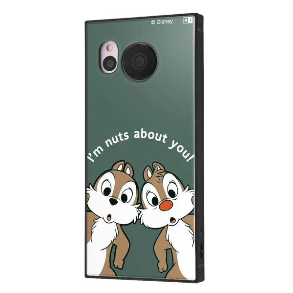 AQUOS sense7 SH-53C SHG10 SH-M24 ケース ハードケース ハイブリッド ディズニー 耐衝撃 KAKU チップ＆デール アップ カバー アクオス センスセブン スマホケース