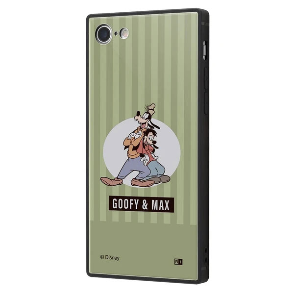 i Phone SE 第3世代 第2世代 SE3 SE2 i Phone 8 7 ケース ハードケース ハイブリッド ディズニー 耐衝撃 KAKU グーフィー＆マックス 80年代 カバー アイフォンケ