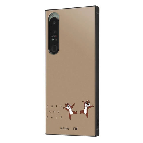 Xperia 1 IV SO-51C SOG06 XQ-CT44 A201SO ケース ハードケース ハイブリッド ディズニー 耐衝撃 KAKU チップ＆デール ジャンプ カバー ソニー エクスペリア
