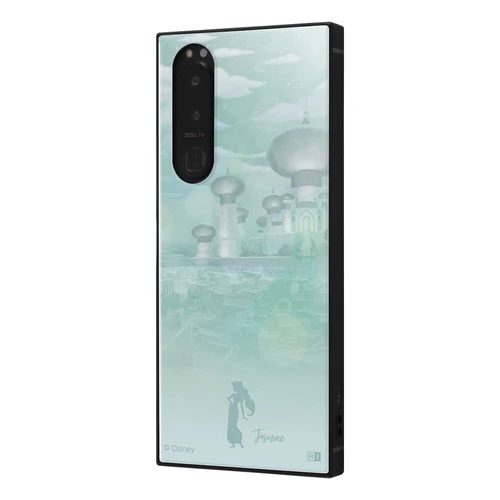 Xperia 5 III SO-53B SOG05 A103SO XQ-BQ42 ケース ハードケース ハイブリッド ディズニー 耐衝撃KAKU ジャスミン 宮殿 カバー エクスペリアファイブマークス