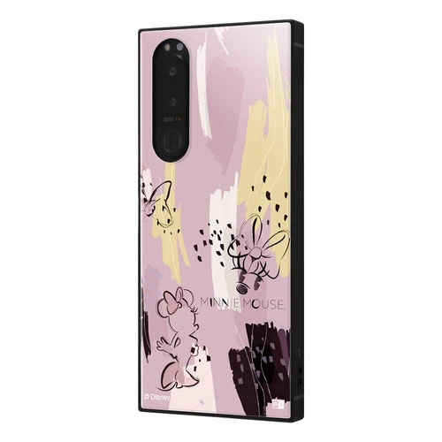 Xperia 5 III SO-53B SOG05 A103SO XQ-BQ42 ケース ハードケース ハイブリッド ディズニー 耐衝撃 KAKU ミニー ペイント カバー エクスペリアファイブマーク