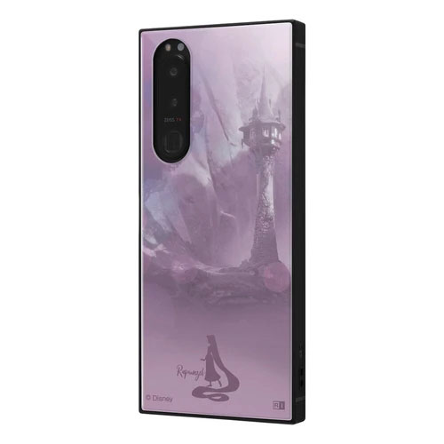 Xperia 5 III SO-53B SOG05 A103SO XQ-BQ42 ケース ハードケース ハイブリッド ディズニー 耐衝撃KAKU ラプンツェル 塔 カバー エクスペリアファイブマークス