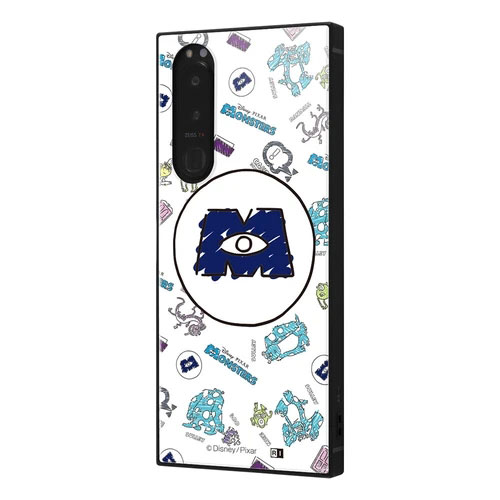 Xperia 5 III SO-53B SOG05 A103SO XQ-BQ42 ケース ハードケース ハイブリッド ディズニー・ピクサー 耐衝撃 KAKU モンスターズ・ カバー エクスペリアファイ