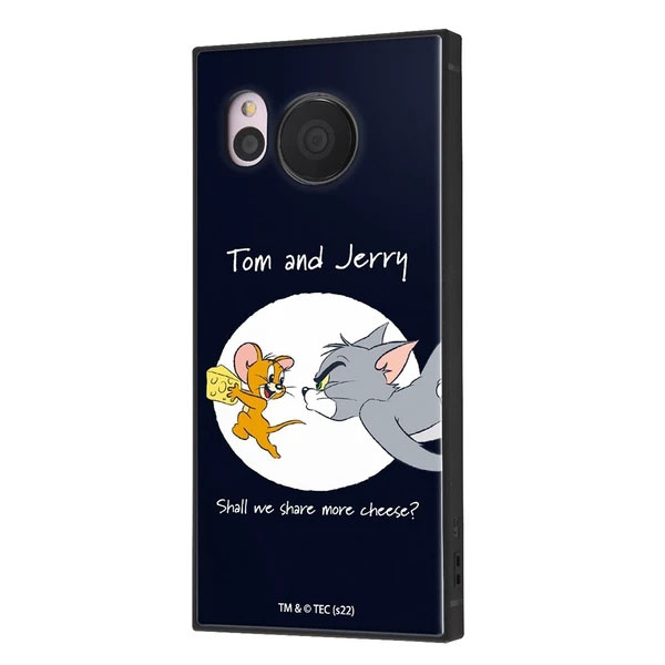 AQUOS sense7 SH-53C SHG10 SH-M24 ケース ハードケース ハイブリッド トムとジェリー 耐衝撃 KAKU トムとジェリー チーズ カバー アクオス センスセブン スマホケ