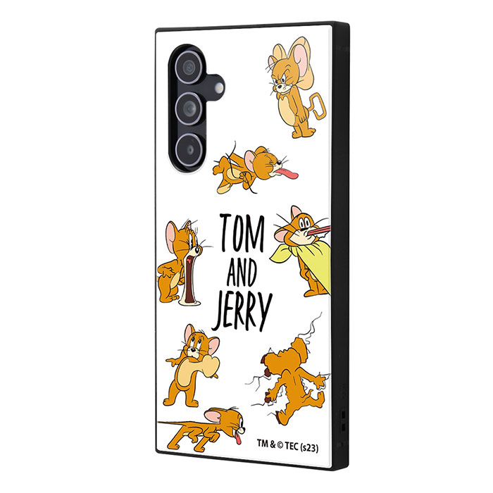 Galaxy A54 5G SC-53D SCG21 ケース ハードケース ハイブリッド トムとジェリー 耐衝撃 KAKU おかしなジェリー2 カバー ギャラクシー エーフィフティーフォー ファイブジ