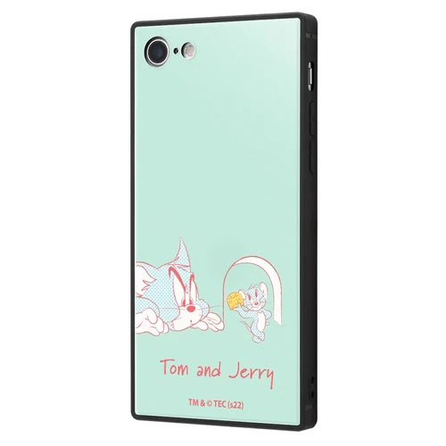 i Phone SE 第3世代 第2世代 SE3 SE2 i Phone 8 7 ケース ハードケース ハイブリッド トムとジェリー 耐衝撃 KAKU トムとジェリー チーズ2 カバー アイフォンケー