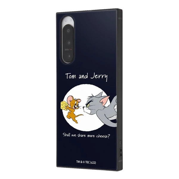 Xperia 5 IV SO-54C SOG09 A204SO XQ-CQ44 ケース ハードケース ハイブリッド トムとジェリー 耐衝撃 KAKU トムとジェリー チーズ カバー エクスペリアファイ