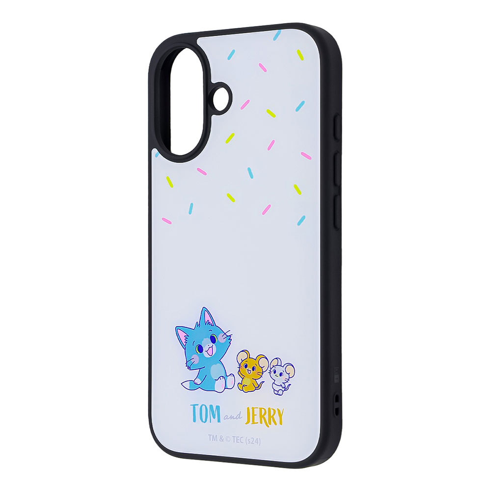 i Phone16 ケース ハイブリッド とむとじぇりーごっこ maru 衝撃吸収 バンパー カバー アイフォン16 i Phone 16 アイホン アイフォン スマホケース TOM AND JERR