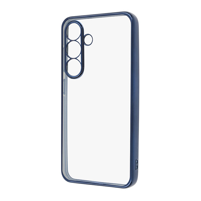 Galaxy S25 ケース SC-51F SCG31 A501SC SM-S931Q ソフトケース 精密設計 カメラ保護 衝撃吸収 バンパー メタリック ソフト ブルー カバー galaxys25 
