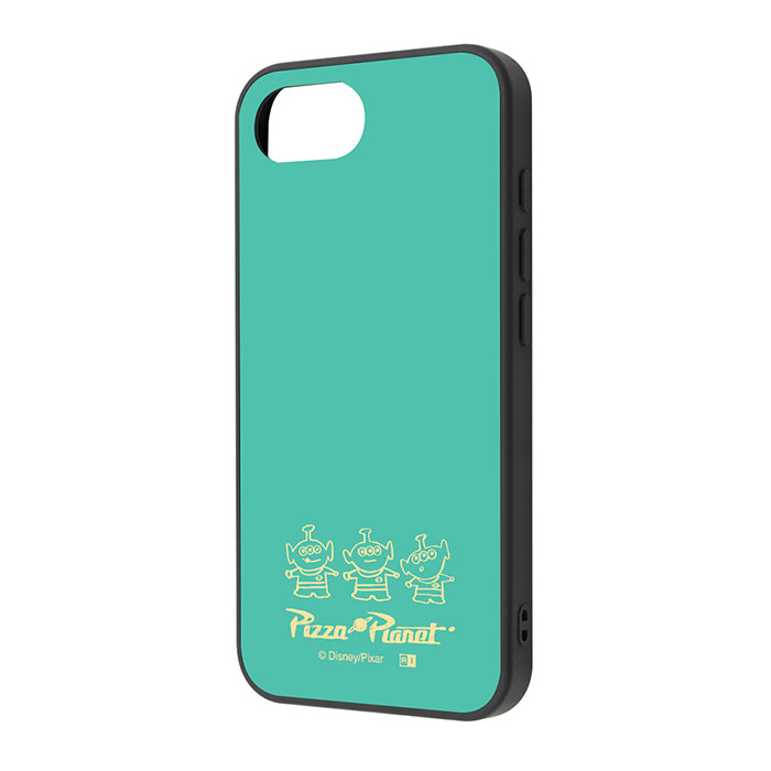 i Phone16e ケース ハイブリッド ディズニー ピクサー maru 衝撃吸収 バンパー エイリアン ラインアート カバー アイフォン16e i Phone 16 e 16e アイホン アイフォ