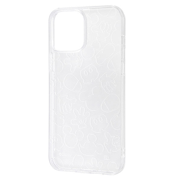 i Phone13 Pro Max ケース ソフトケース ディズニー TPU キラキラ ミッキーマウス カバー アイホン アイフォン 13 プロ マックス スマホケース ミッキーマウスのアイコンが散り