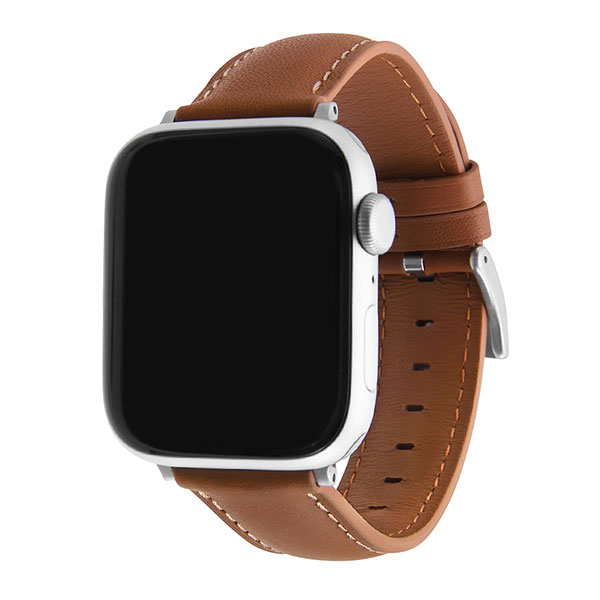 Apple Watch Series 8 7 45mm SE第2世代 SE第1世代 44mm Ultra 49mm ベルト 本革レザーベルトバンド20mm ブラウン 交換用 交換ベルト アップルウォッ