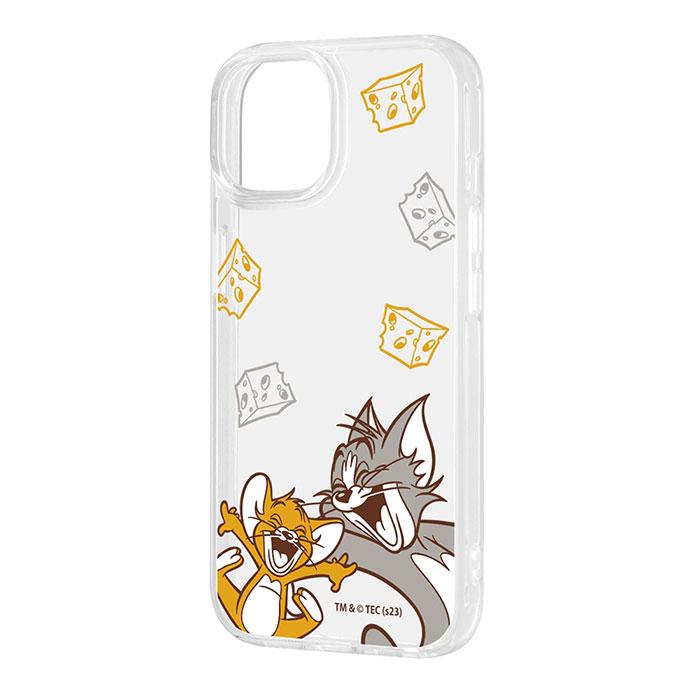 i Phone15 ケース ハードケース トムとジェリー ハイブリッド Clear Pop トム＆ジェリー カバー アイフォン スマホケース TOM AND JERRY and all related