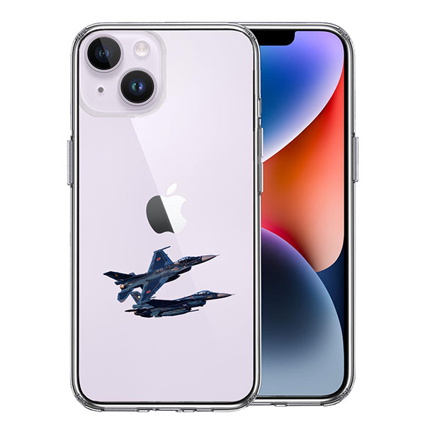 iPhone14 iPhone14Plus ケース ハードケース ハイブリッド クリア 戦闘機 F-2A VIPER ZERO カバー アイホン アイフォン スマホケース