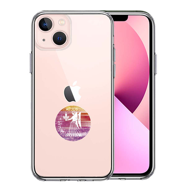 i Phone 13 13Pro 13mini 13Pro Max ケース ハードケース ハイブリッド クリア 星座 おとめ座 乙女座 Virgo カバー アイホン アイフォン スマホケース ソフト素