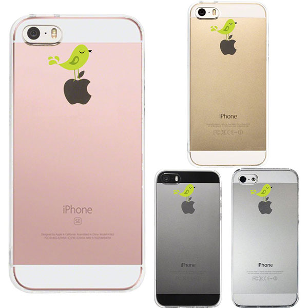 とっても人気のデザインです！ とても人気のクリアケースです。 可愛い 野鳥 ウグイス iphone5 鳥カフェ 袋：幅9.8cm x 縦16.7cm x 厚さ1.0 cm 原産国：日本 ケース本体：ポ