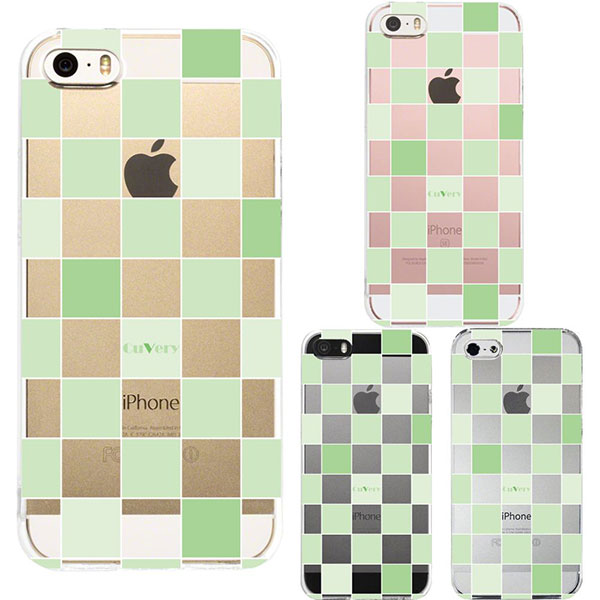 とっても人気のデザインです！ とても人気のクリアケースです。 市松模様格子柄 iphone5 袋：幅9.8cm x 縦16.7cm x 厚さ1.0 cm 原産国：日本 ケース本体：ポリカーボネイト（Ｐ